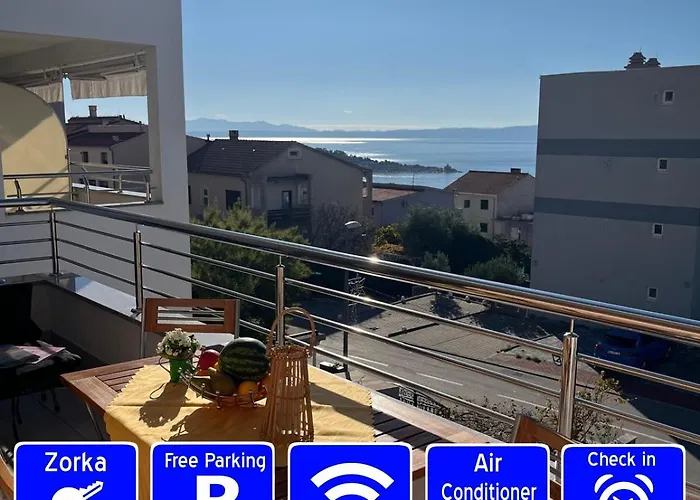 Kroatien Adria Makarska Riviera Ferienwohnung Mit 3 Schlafzimmer